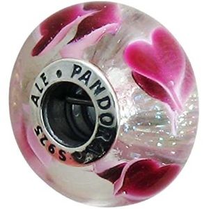 Pandora Wild Hearts Murano Glass Bead 🛍